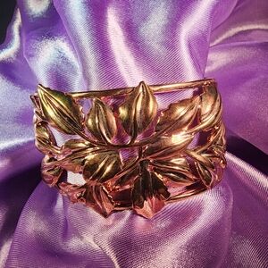 BBJ Rosegoldtone Cuff Bracelet